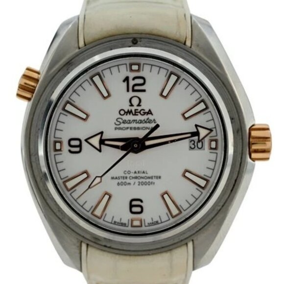 Omega 39.5mm Ladies Seamaster Planet Ocean Sedna Gold Watch- 215.23.40.20.04.001 main image 13